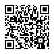 Schwarz-weißer QR-Code.